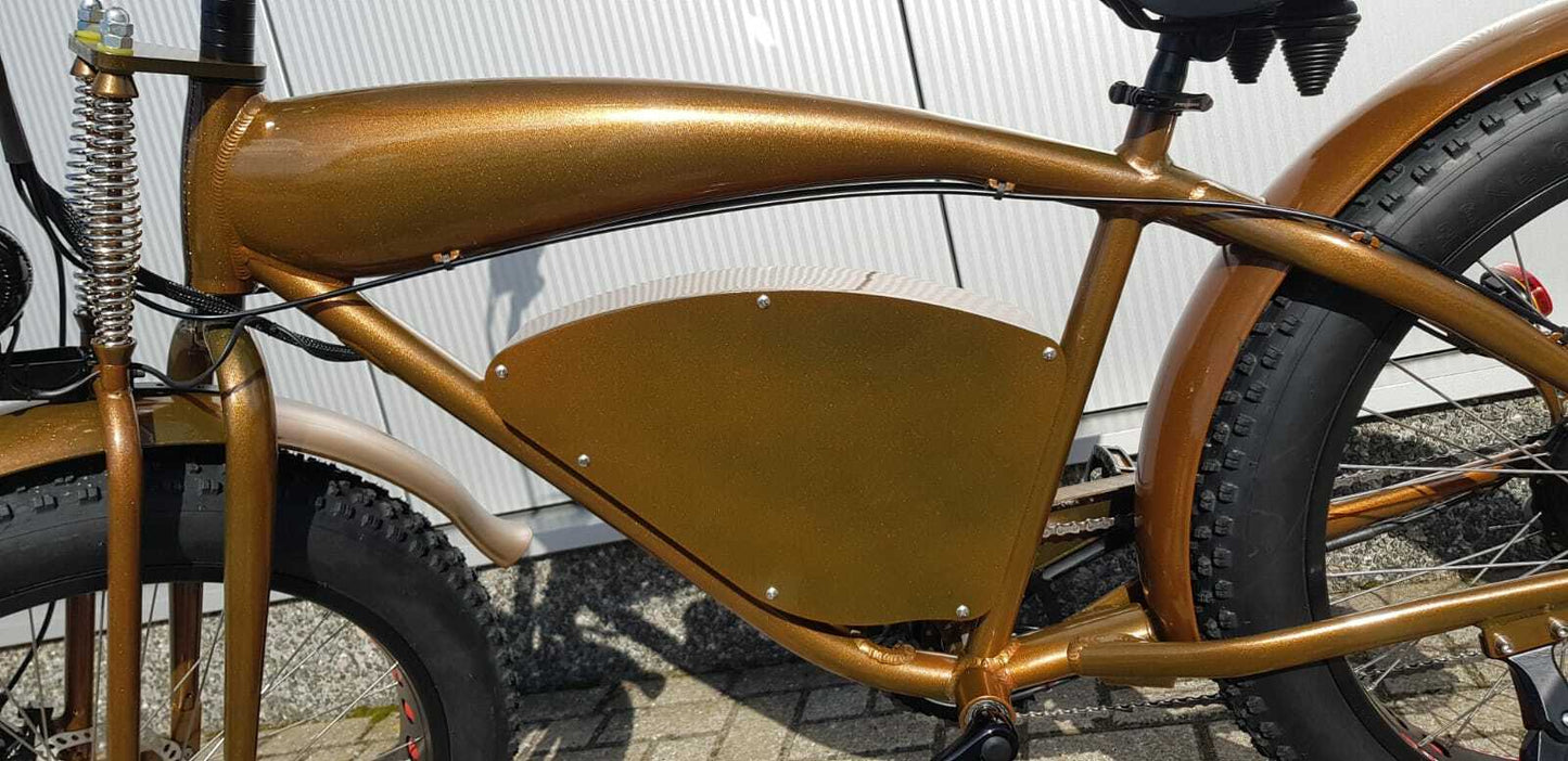 Vintage-Cruiser Ebike | Metallic Bruin