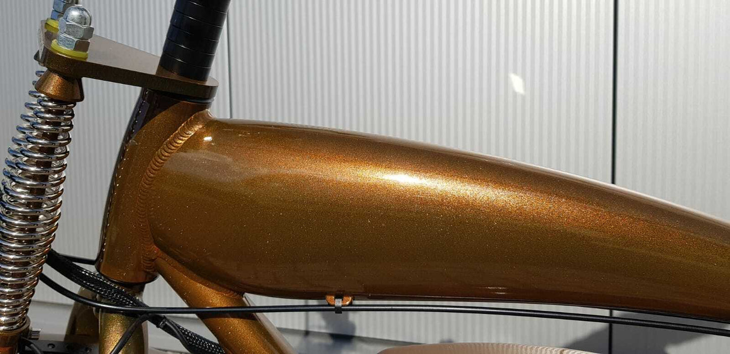 Vintage-Cruiser Ebike | Metallic Bruin