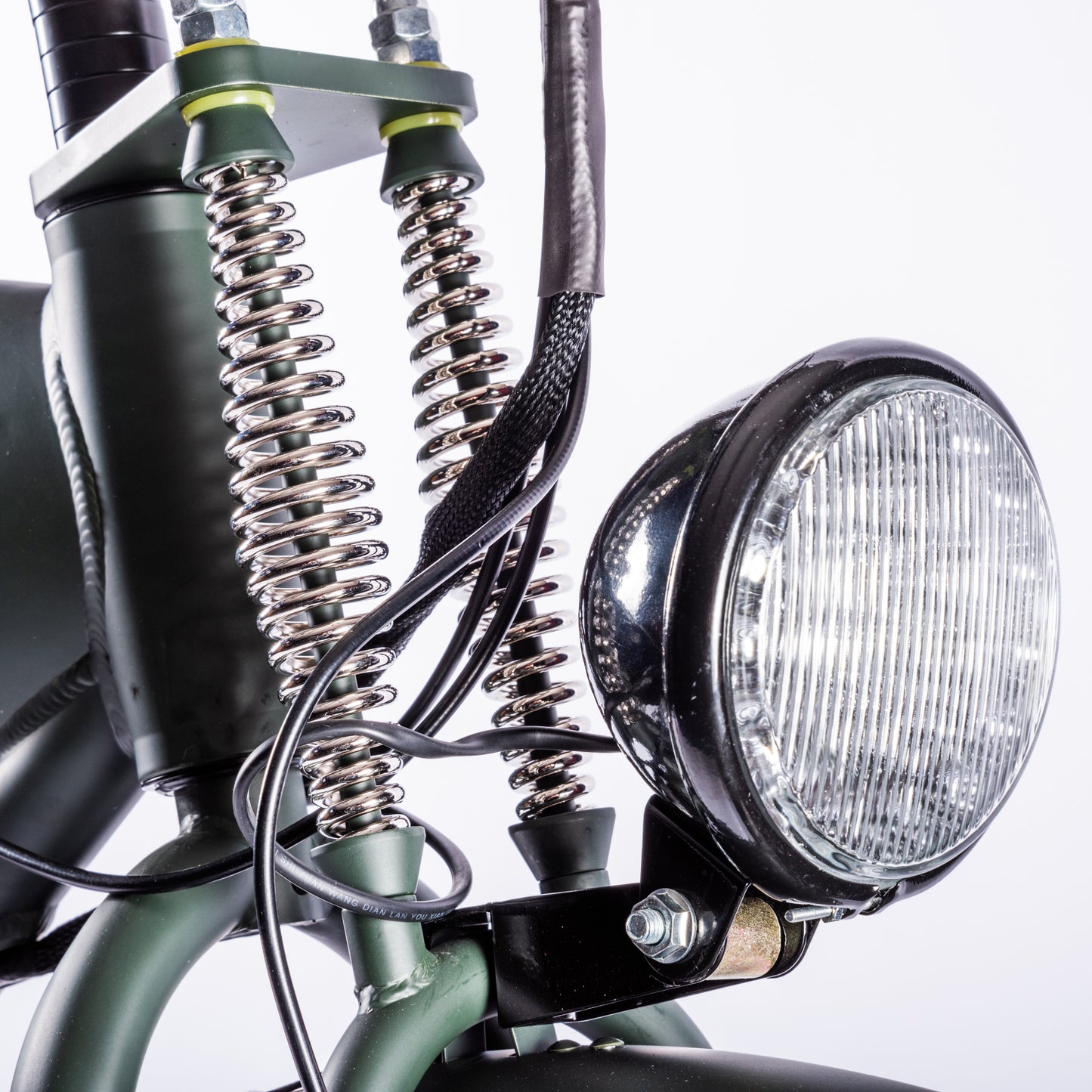 Vintage-Cruiser Ebike | Groen