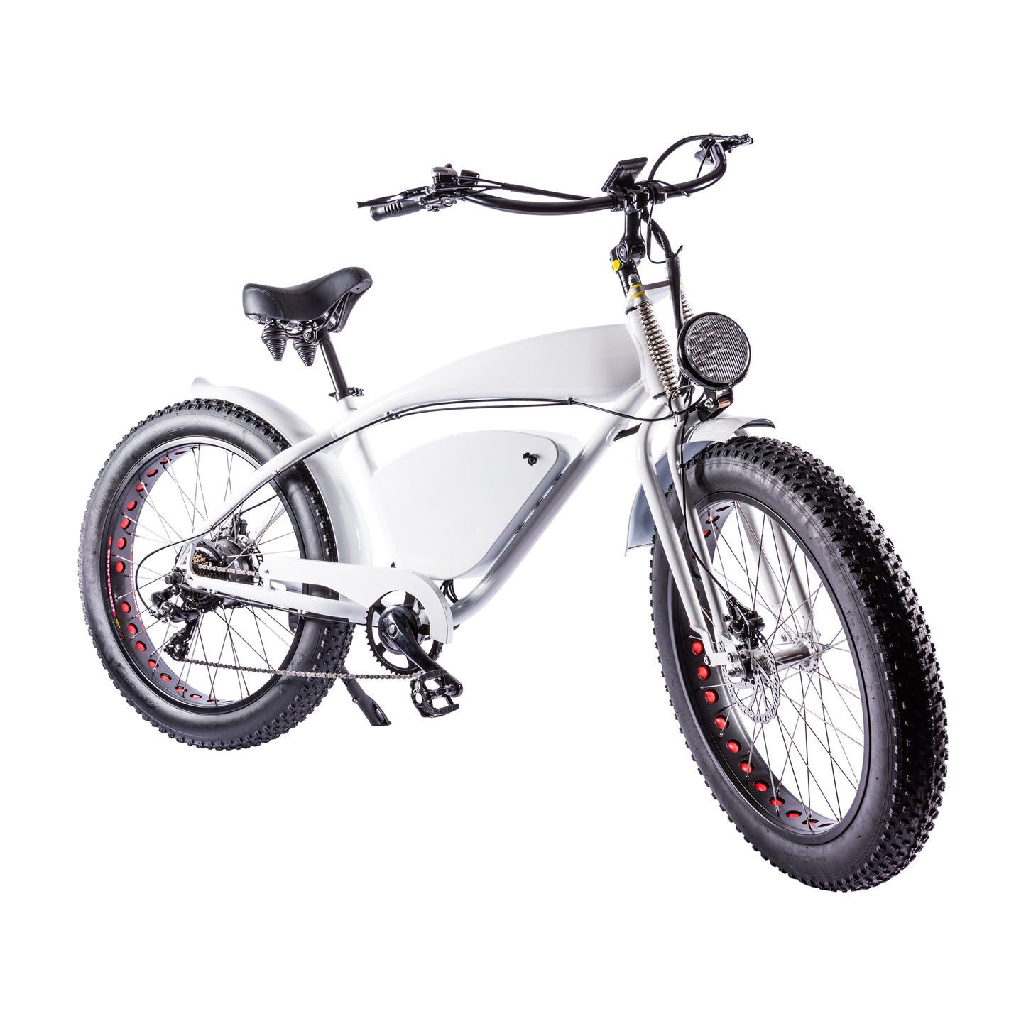 Vintage-Cruiser Ebike | Wit