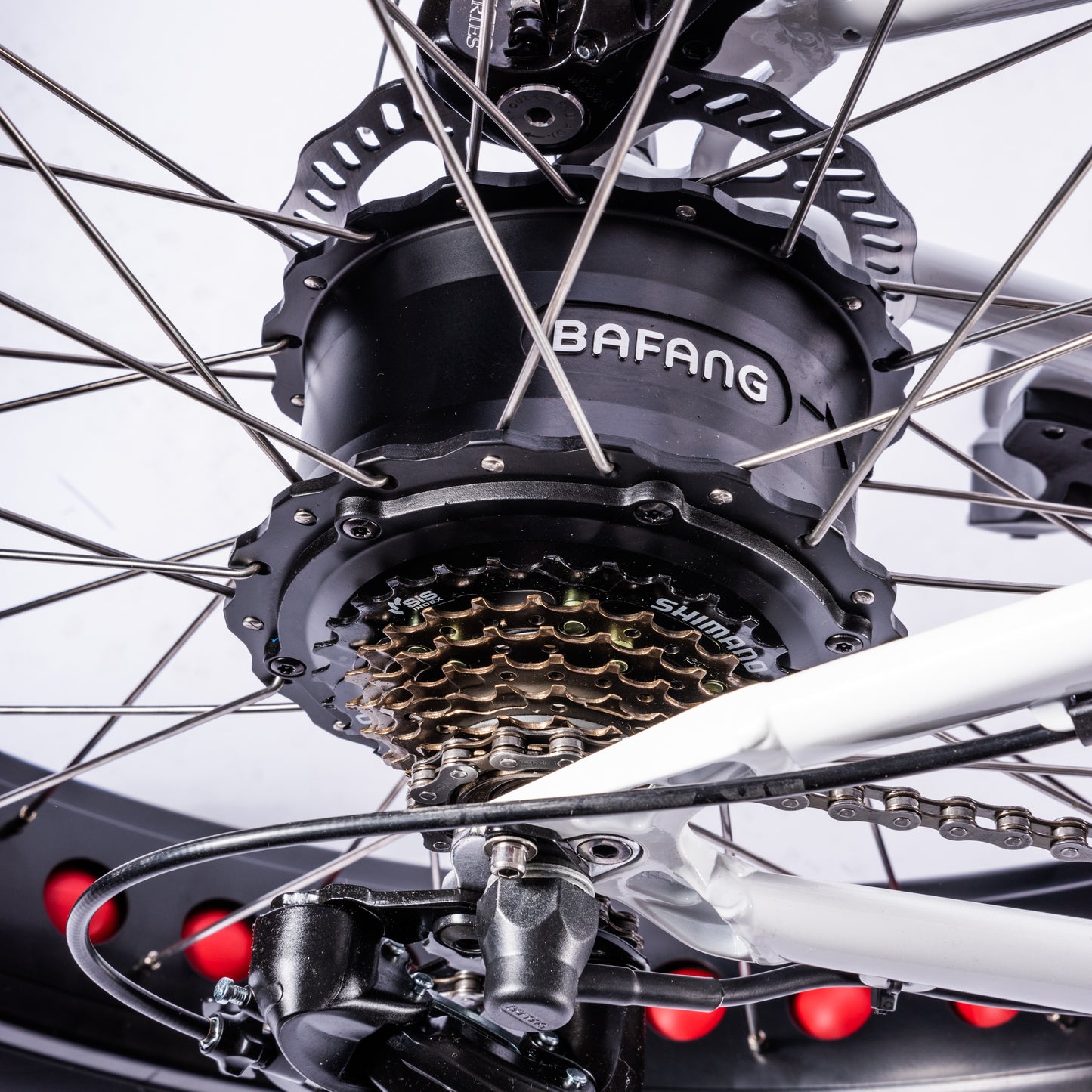Vintage-Cruiser Ebike | Wit