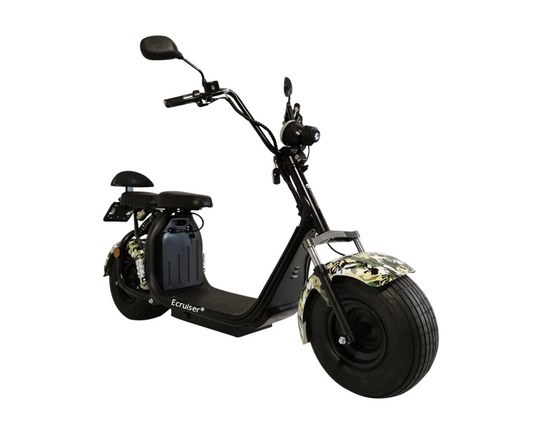 Ecruiser X1 - Camouflage groen/wit