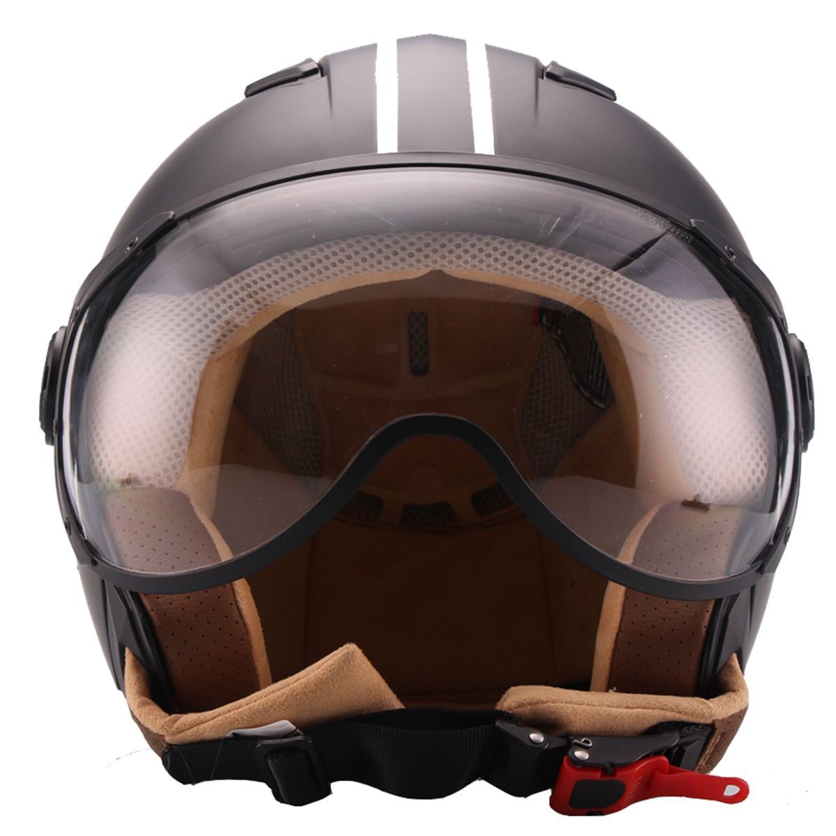 Vito Moda Helm Mat Zwart