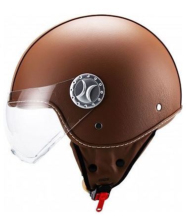 Vito Moda Helm Bruin leer