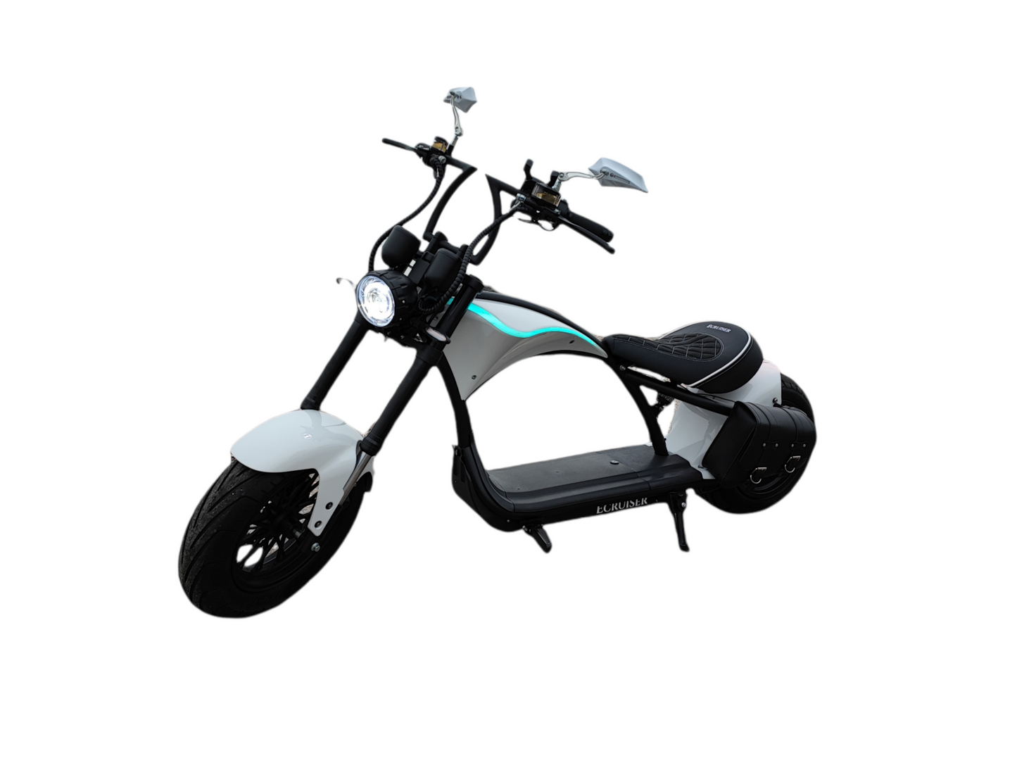 Ecruiser E-bobber | Pearl white