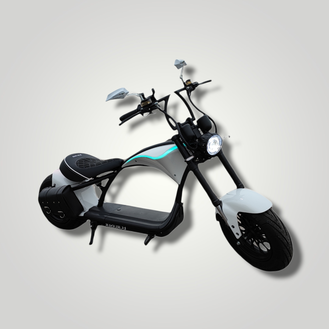 Ecruiser E-bobber | Pearl white