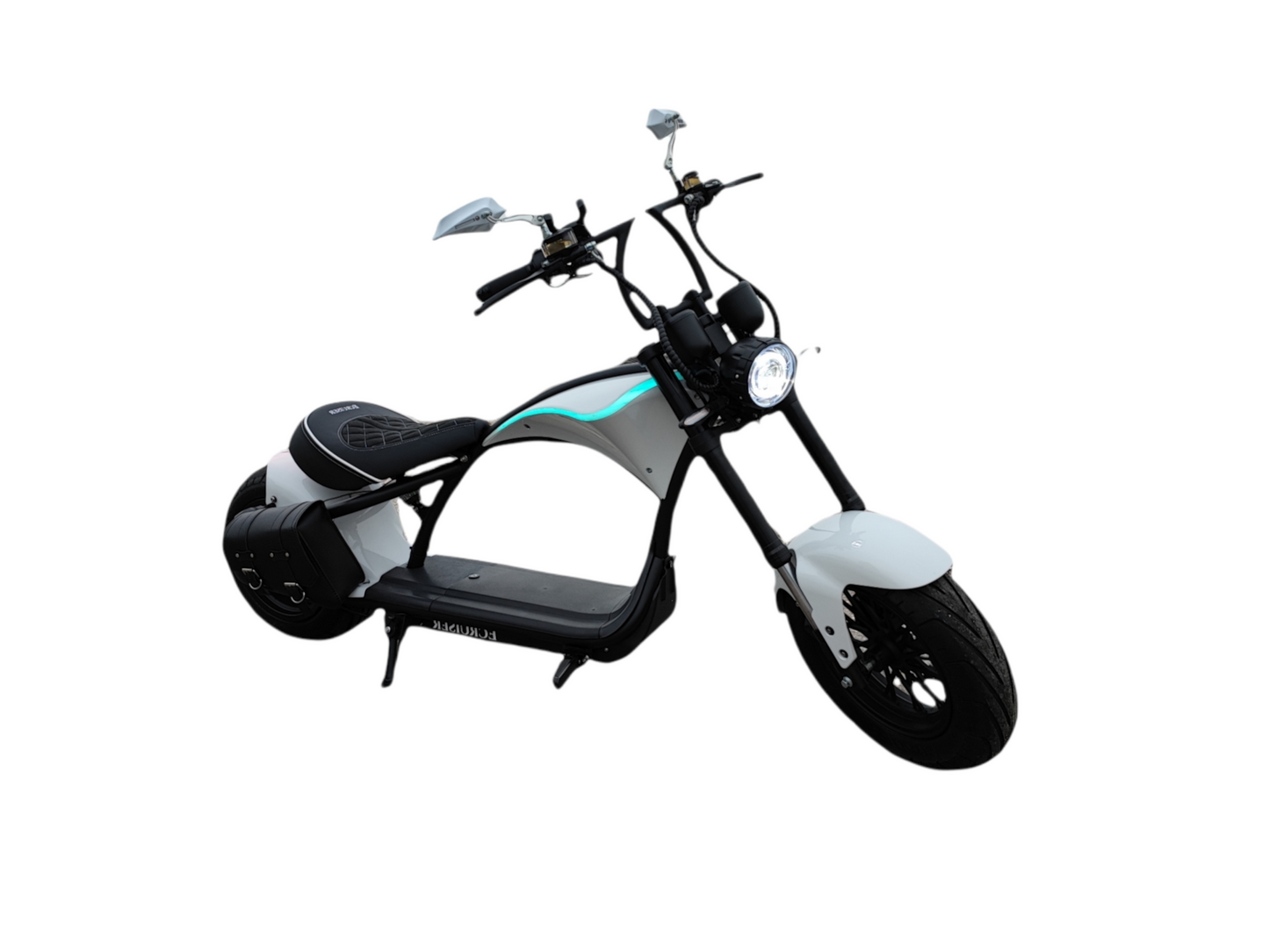 Ecruiser E-bobber | Pearl white