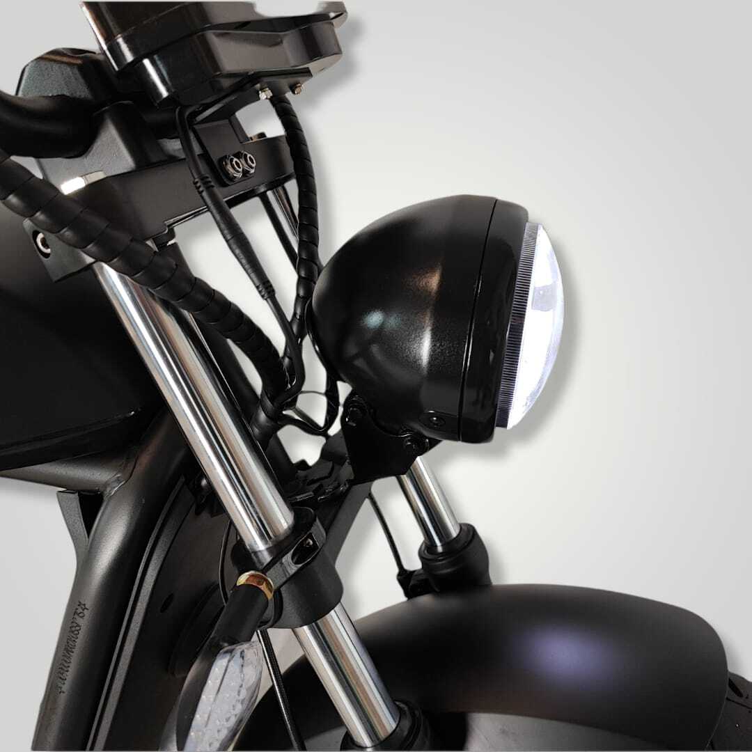 Custom koplamp+display