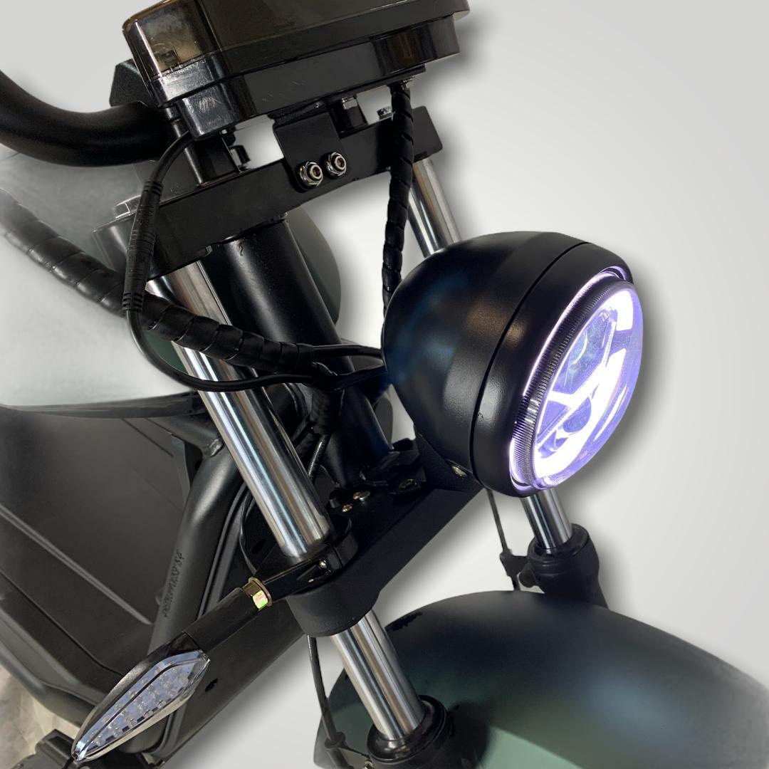 Custom koplamp+display