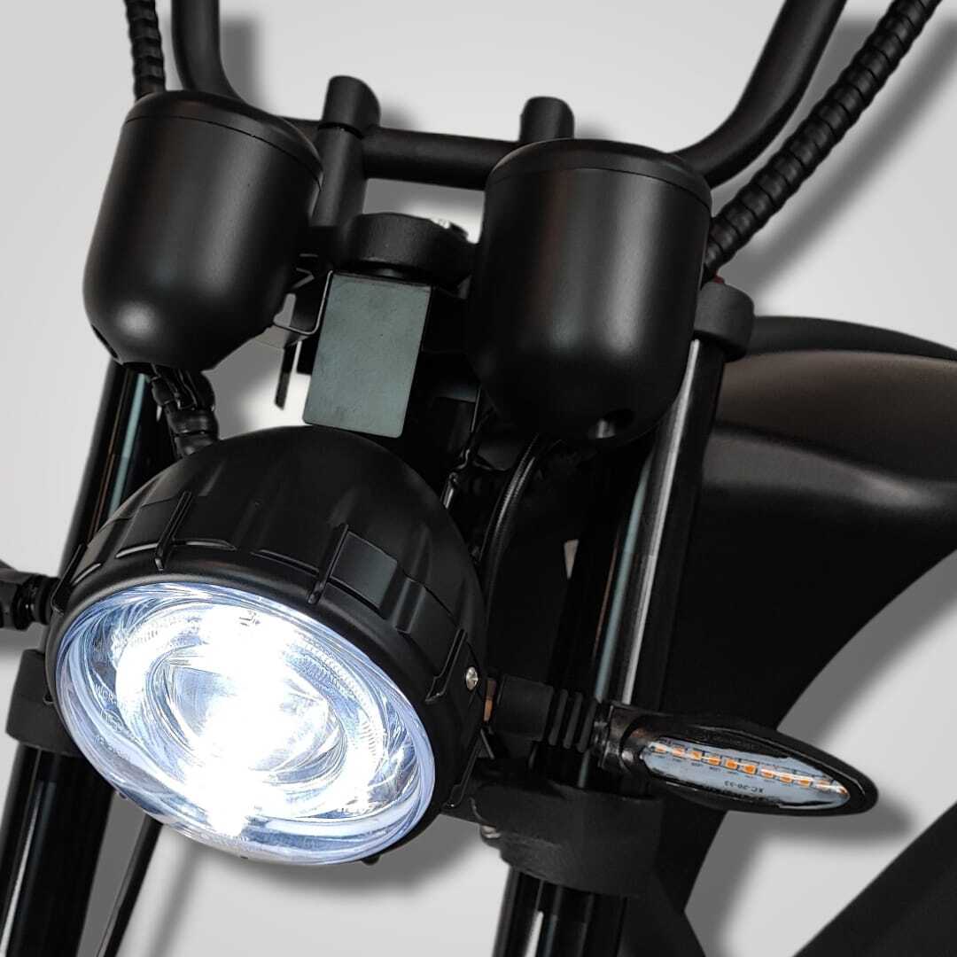 Custom koplamp+display