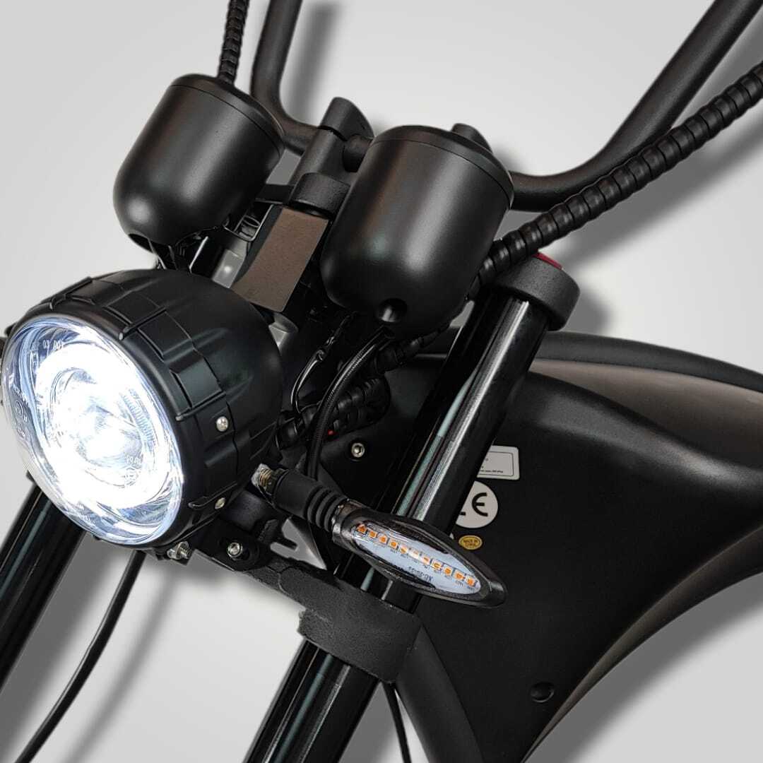 Custom koplamp+display