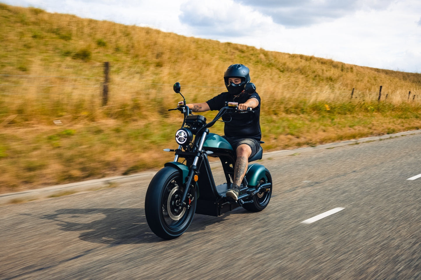 Cafecruiser HL6.0 | Goblin M.groen | Zwart