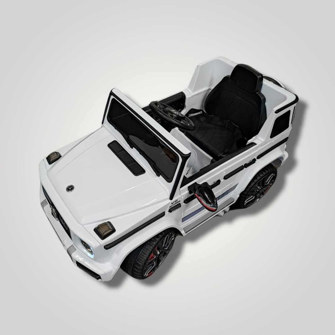 Mercedes G63 G klasse AMG 12V elektrische kinderauto 12 Volt wit