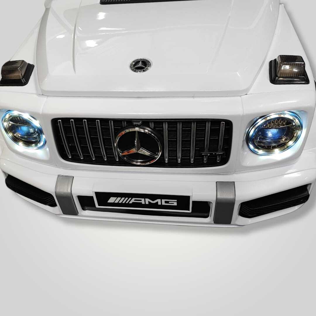 Mercedes G63 G klasse AMG 12V elektrische kinderauto 12 Volt wit