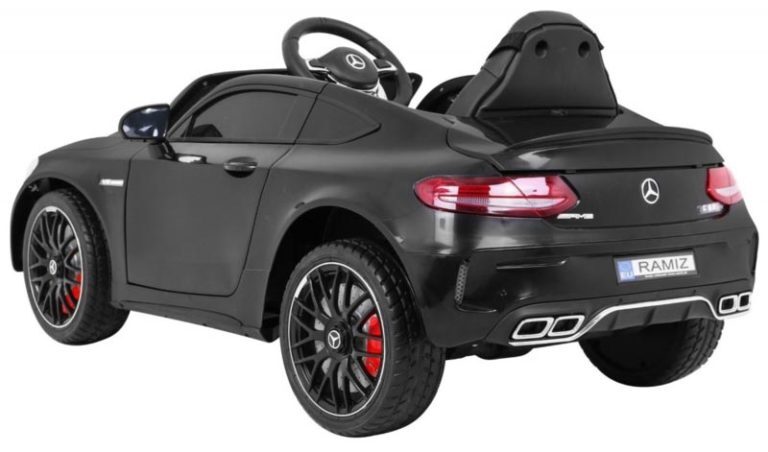 Mercedes C63 kinderauto zwart s coupé