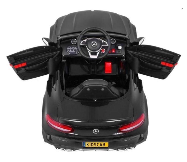 Mercedes C63 kinderauto zwart s coupé