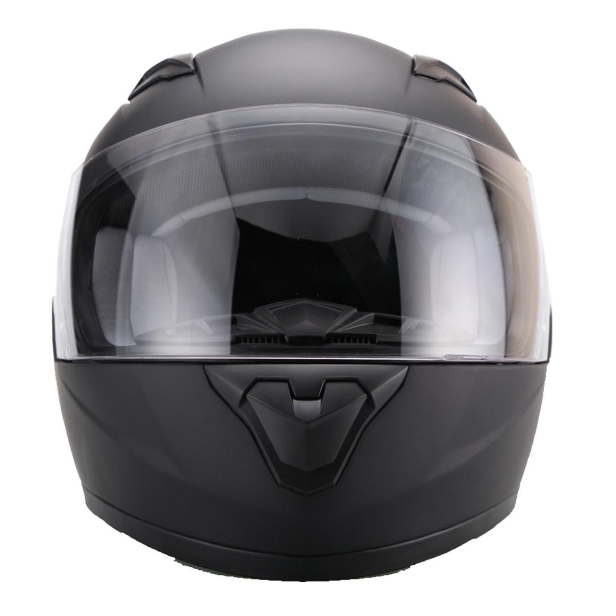 Kinderhelm vito integraal mat zwart