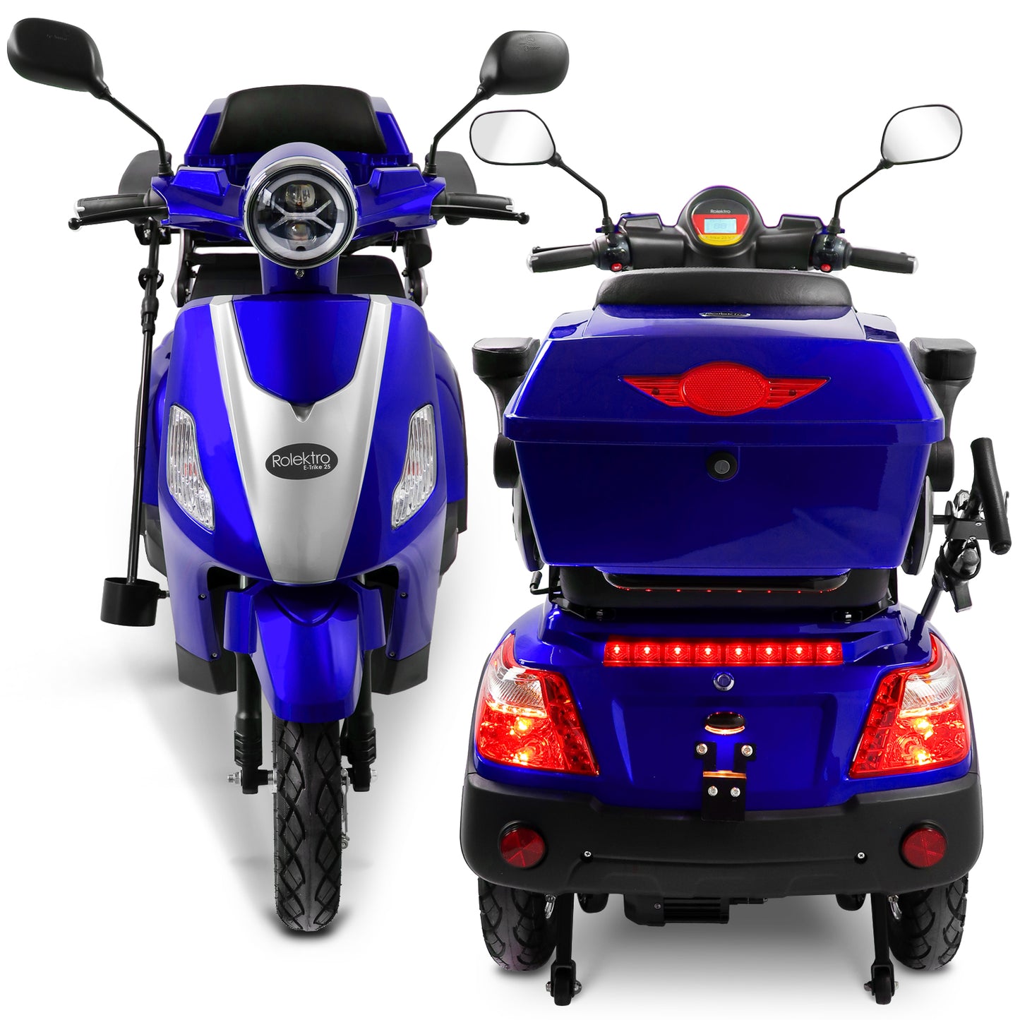 Rolektro E-trike V.3 | Blauw