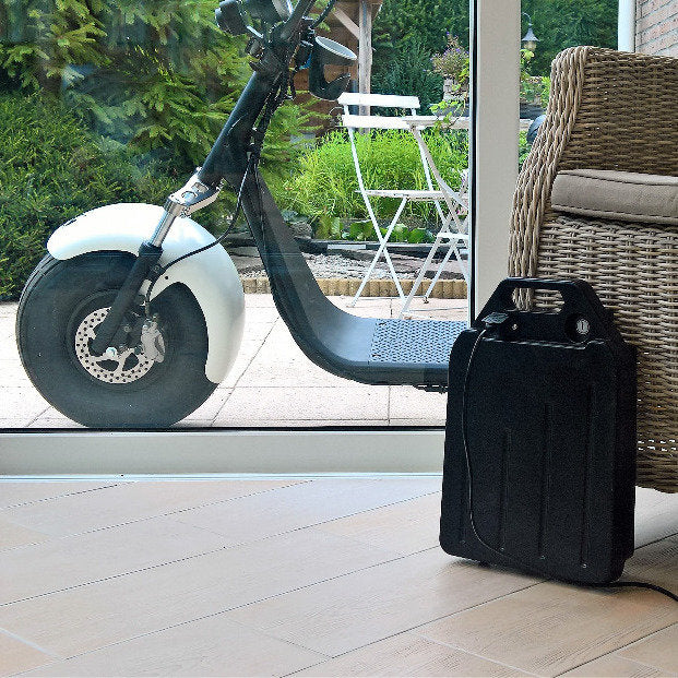 Draagbare accu 12Ah (OUTLET MODEL)