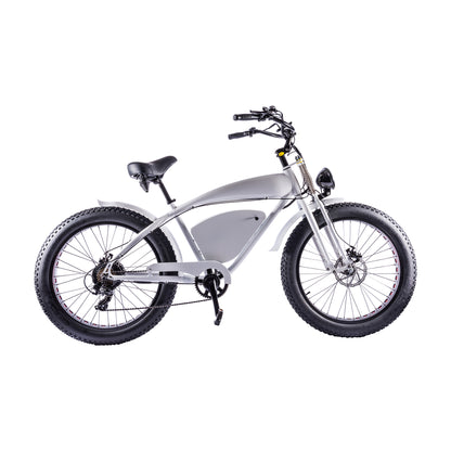 Vintage-Cruiser Ebike | Wit