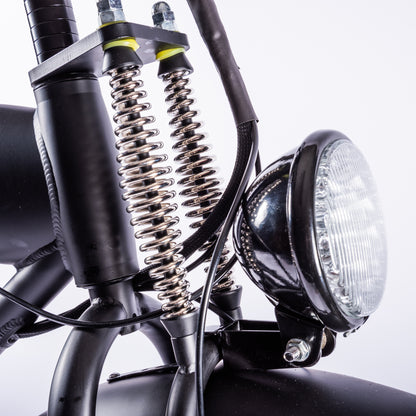 Vintage-Cruiser Ebike | Zwart