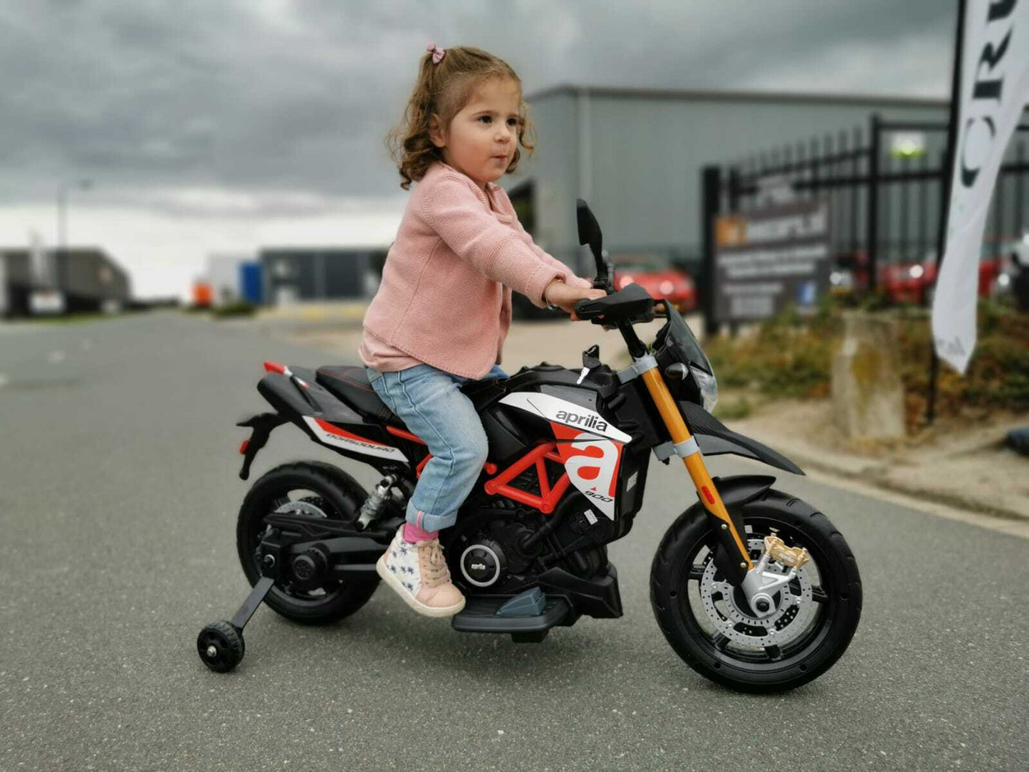 Aprilia elektrische kinder motor | Kids scooter 12V