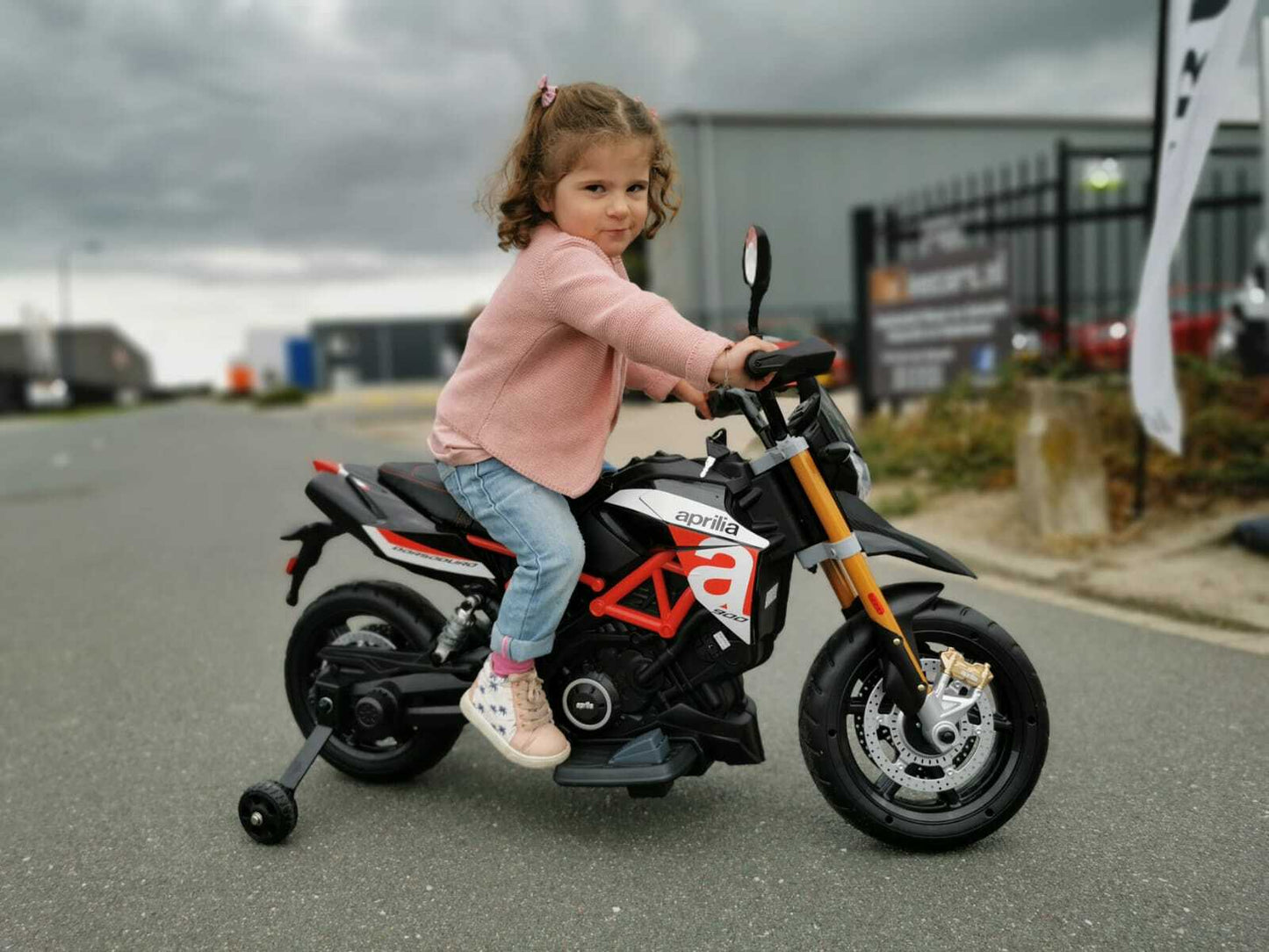 Aprilia elektrische kinder motor | Kids scooter 12V