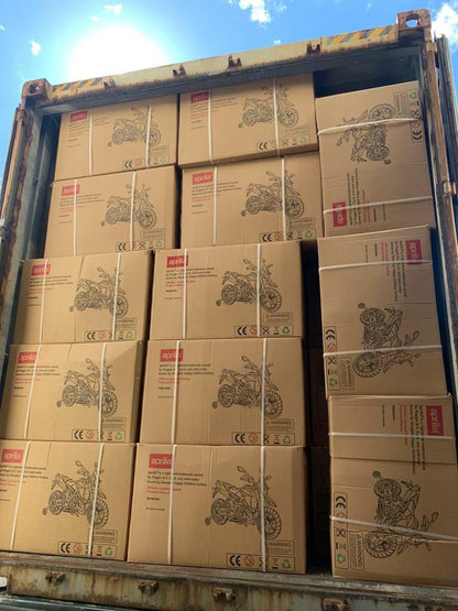 Aprilia elektrische kinder motor | Kids scooter 12V