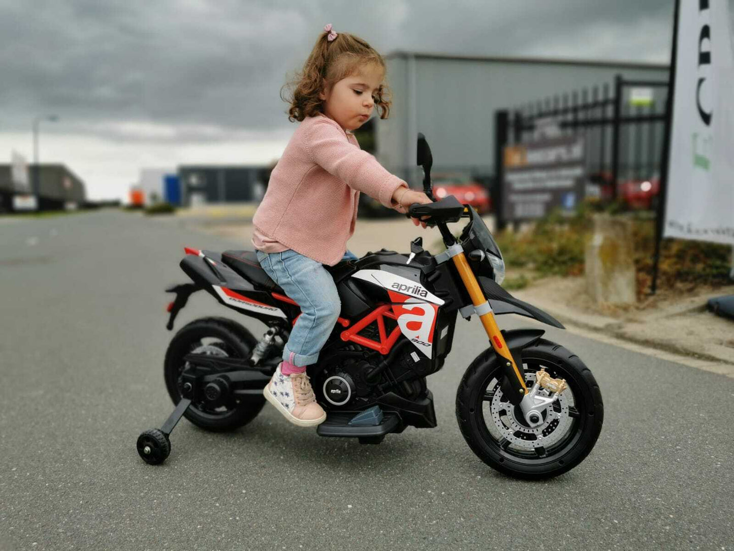 Aprilia elektrische kinder motor | Kids scooter 12V