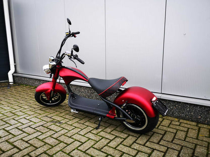 Echopper Mat Rood + Custom seat