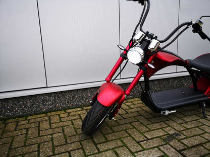 Echopper Mat Rood + Custom seat