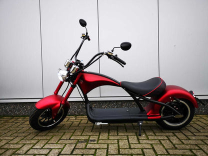 Echopper Mat Rood + Custom seat