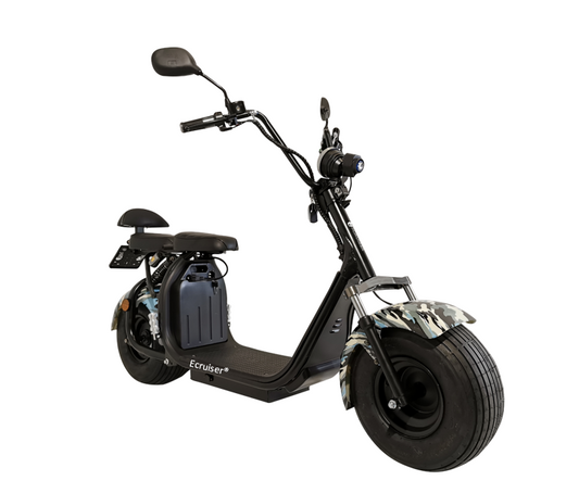 Ecruiser X1 - Camouflage Blauw/grijs