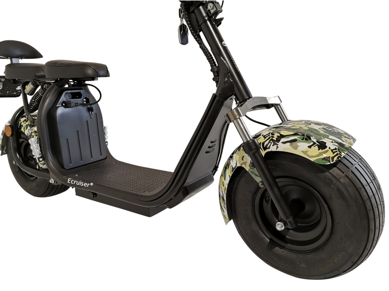 Ecruiser X1 - Camouflage groen/wit