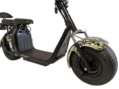 Ecruiser X1 - Camouflage groen/wit