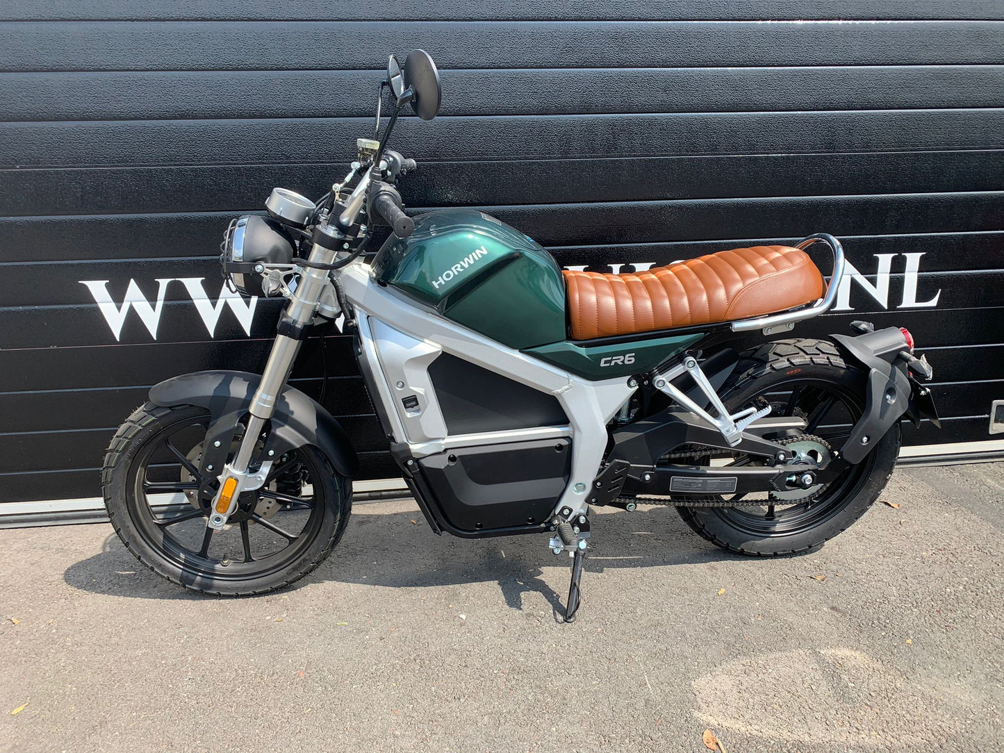 Horwin CR6 Green >km stand: 61km