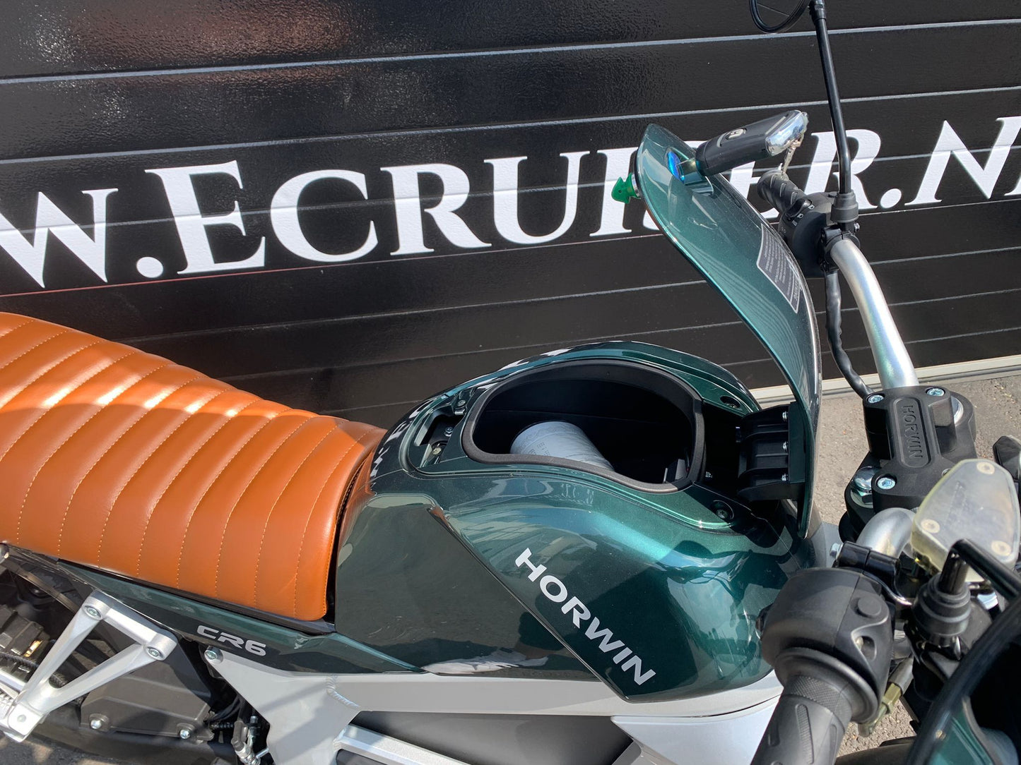 Horwin CR6 Green >km stand: 61km