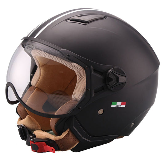 Vito Moda Helm Mat Zwart
