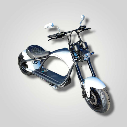Ecruiser E-bobber | Pearl white