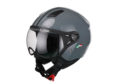 Vito Bruzano Moda helm: Antraciet