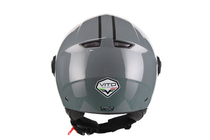 Vito Bruzano Moda helm: Antraciet