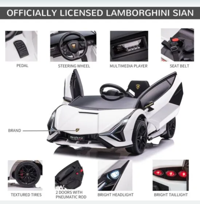 Lambo Sian elektrische kinder auto | Kids auto 12V