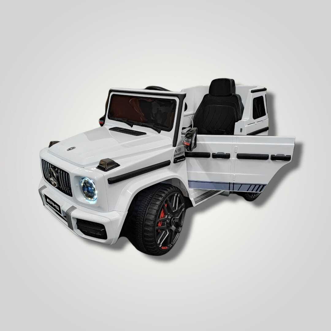 Mercedes G63 G klasse AMG 12V elektrische kinderauto 12 Volt wit