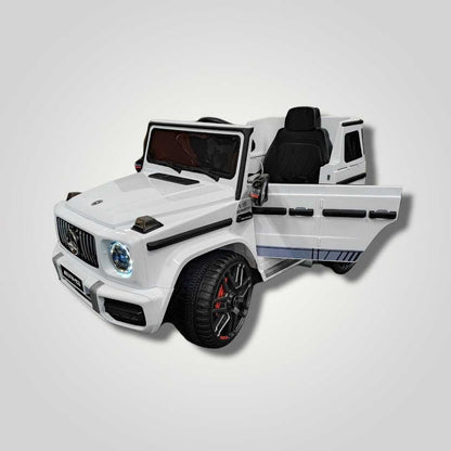 Mercedes G63 G klasse AMG 12V elektrische kinderauto 12 Volt wit