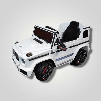 Mercedes G63 G klasse AMG 12V elektrische kinderauto 12 Volt wit