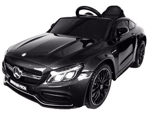 Mercedes C63 kinderauto zwart s coupé