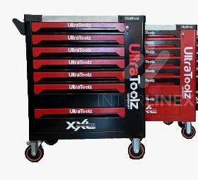 Gereedschapswagen Ultra Toolz Basic 180-delig met meerdere lades op wielen