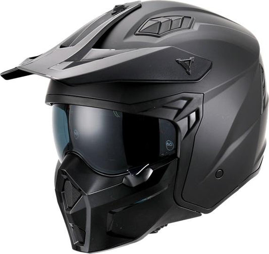Vito Predator helm: Matt zwart