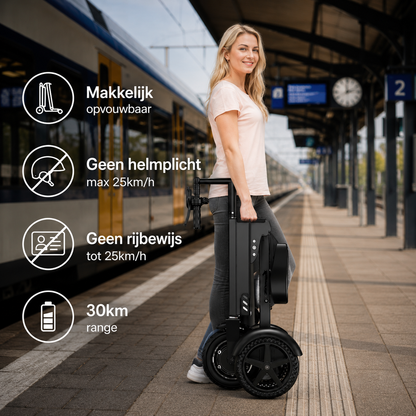 Opvouwbare 3wiel scooter - EQ Fold