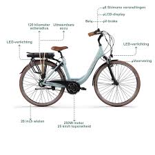 ELUXO E-Voltage City N8 - Turqoise